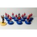 Subbuteo Andrew Table Soccer Chile National Team on classic Hasbro bases